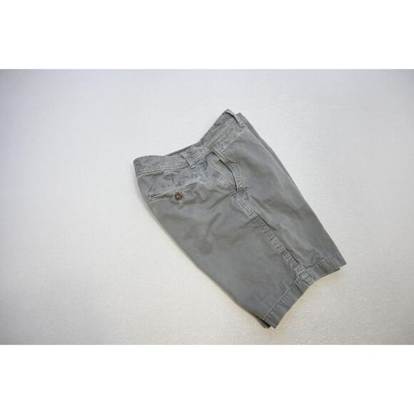 American Eagle Khaki Chino Shorts Rugged Classic Fit Prep 10" INS Mens Sz 30 - Picture 1 of 8